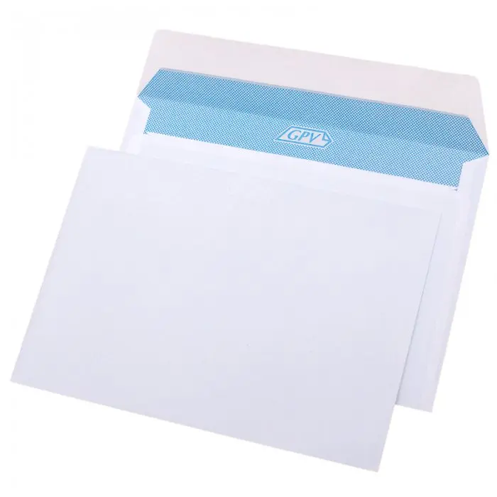 Plic Fara Fereastra Adeziv Siliconic, Dimensiuni 114 x 162 mm, Culoare Alb, Tip C6, Ambalare Buc/Cutie 1000-Plicuri Si Pungi ...