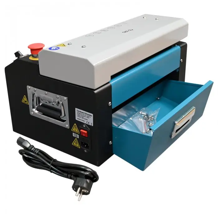 Tocator Carton CS325, Latime Carton 300 mm, Grosime Carton 10 mm, Viteza de Taiere 3 m/min, Putere 360 W, Aspirator NU-Sistem...