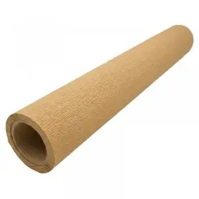 Hartie Creponata Kraft Pentru Ambalare 130 g/mp Lungime 8 m, Latime 100 mm, Densitate 130 g/mp, Material Hartie reciclata, Cu...