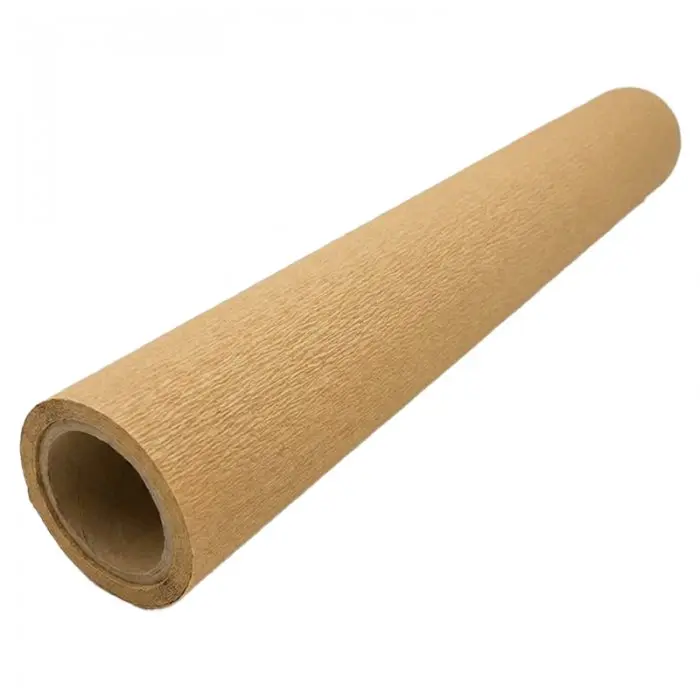 Hartie Creponata Kraft Pentru Ambalare 130 g/mp Lungime 8 m, Latime 100 mm, Densitate 130 g/mp, Material Hartie reciclata, Cu...