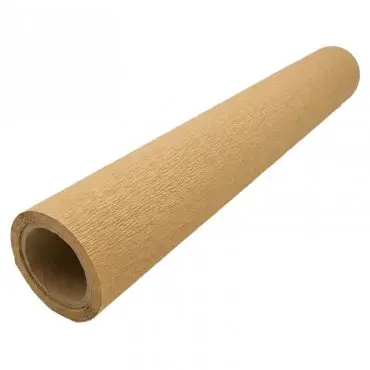 Hartie Creponata Kraft Pentru Ambalare 130 g/mp Lungime 8 m, Latime 100 mm, Densitate 130 g/mp, Material Hartie reciclata, Culoare Natur