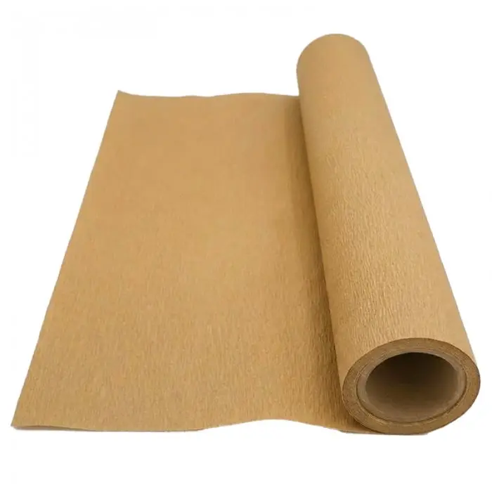 Hartie Creponata Kraft Pentru Ambalare 130 g/mp Lungime 8 m, Latime 100 mm, Densitate 130 g/mp, Material Hartie reciclata, Cu...