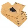 Plicuri Antisoc Din Hartie Dimensiune Interioara 120x215 mm, Dimensiune Exterioara 140 x 225 mm, Culoare Natur, Tip B12, Buc ...