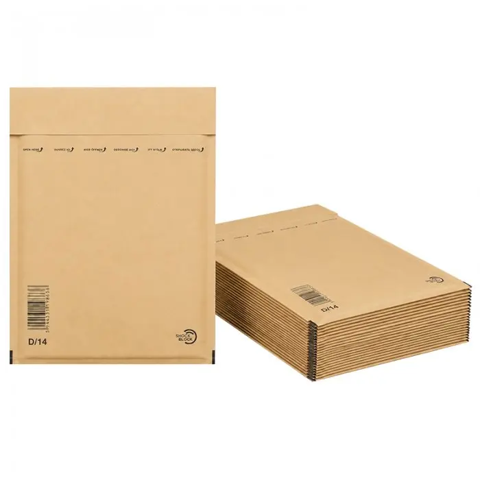 Plicuri Antisoc Din Hartie Dimensiune Interioara 180x265 mm, Dimensiune Exterioara 200 x 275 mm, Culoare Natur, Tip D14, Buc ...