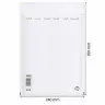 Plicuri Antisoc Din Hartie Dimensiune Interioara 220x340 mm, Dimensiune Exterioara 240 x 350 mm, Culoare Alb, Tip F16, Buc / ...