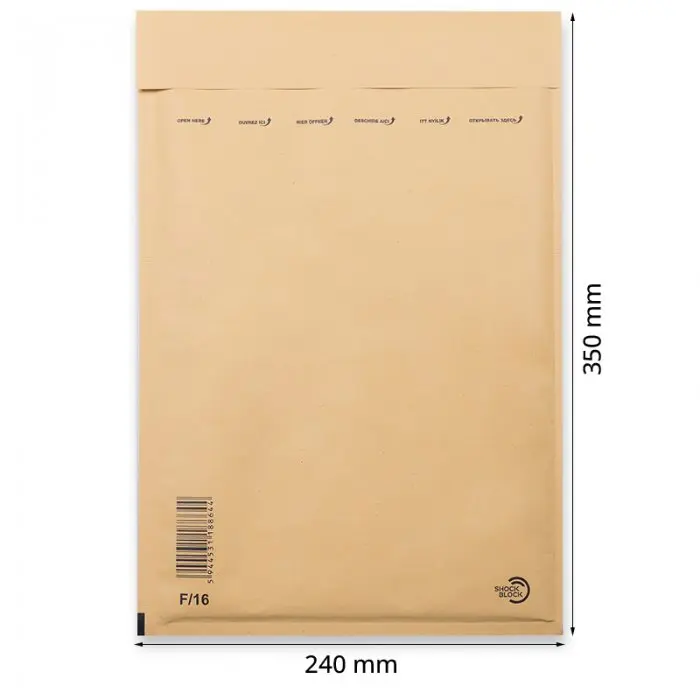 Plicuri Antisoc Din Hartie Dimensiune Interioara 220x340 mm, Dimensiune Exterioara 240 x 350 mm, Culoare Natur, Tip F16, Buc ...
