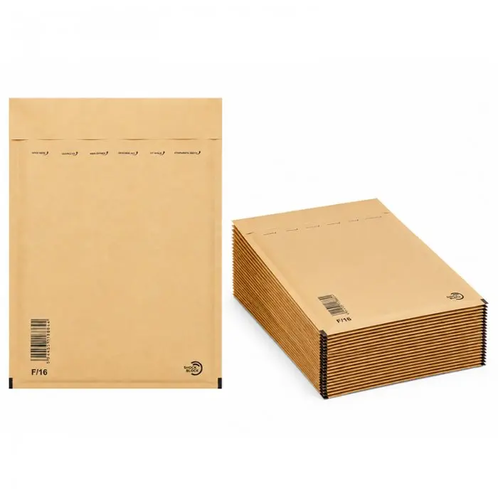 Plicuri Antisoc Din Hartie Dimensiune Interioara 220x340 mm, Dimensiune Exterioara 240 x 350 mm, Culoare Natur, Tip F16, Buc ...