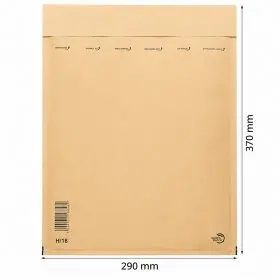Plicuri Antisoc Din Hartie Dimensiune Interioara 270x360 mm, Dimensiune Exterioara 290 x 370 mm, Culoare Natur, Tip H18, Buc ...