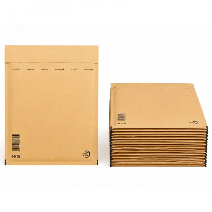 Plicuri Antisoc Din Hartie Dimensiune Interioara 270x360 mm, Dimensiune Exterioara 290 x 370 mm, Culoare Natur, Tip H18, Buc ...