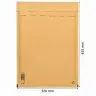 Plicuri Antisoc Din Hartie Dimensiune Interioara 300x445 mm, Dimensiune Exterioara 320 x 455 mm, Culoare Natur, Tip I19, Buc ...