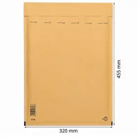 Plicuri Antisoc Din Hartie Dimensiune Interioara 300x445 mm, Dimensiune Exterioara 320 x 455 mm, Culoare Natur, Tip I19, Buc ...