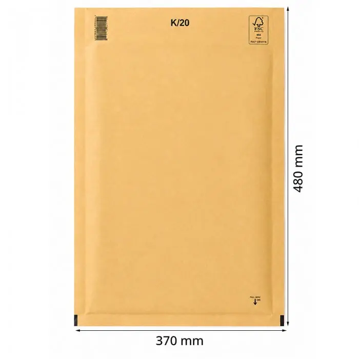 Plicuri Antisoc Din Hartie Dimensiune Interioara 350x470 mm, Dimensiune Exterioara 370 x 480 mm, Culoare Natur, Tip K20, Buc ...