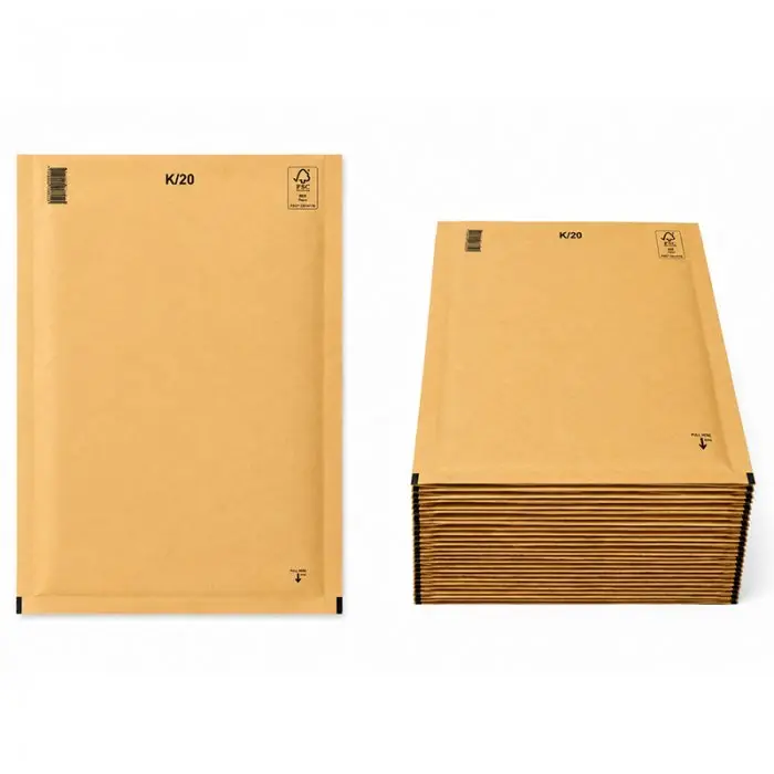 Plicuri Antisoc Din Hartie Dimensiune Interioara 350x470 mm, Dimensiune Exterioara 370 x 480 mm, Culoare Natur, Tip K20, Buc ...