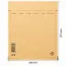 Plicuri Antisoc Din Hartie Dimensiune Interioara 220x265 mm, Dimensiune Exterioara 240 x 275 mm, Culoare Natur, Tip E15, Buc ...
