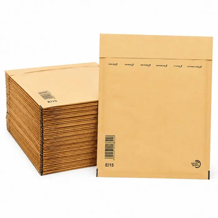 Plicuri Antisoc Din Hartie Dimensiune Interioara 220x265 mm, Dimensiune Exterioara 240 x 275 mm, Culoare Natur, Tip E15, Buc ...