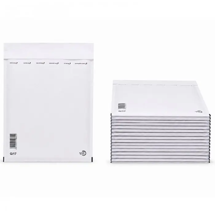 Plicuri Antisoc Din Hartie Dimensiune Interioara 230x340 mm, Dimensiune Exterioara 250 x 350 mm, Culoare Alb, Tip G17, Buc / ...
