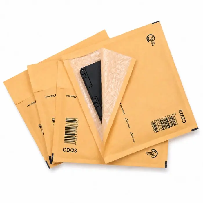 Plicuri Antisoc Din Hartie Dimensiune Interioara 180x165 mm, Dimensiune Exterioara 200 x 175 mm, Culoare Natur, Tip CD DVD, B...
