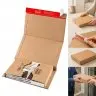 Cutii Autoformare Pentru Carti ColomPac ® Lungime 302 mm, Latime 215 mm, Inaltime 80 mm, Sistem Inchidere Banda dublu adeziva...