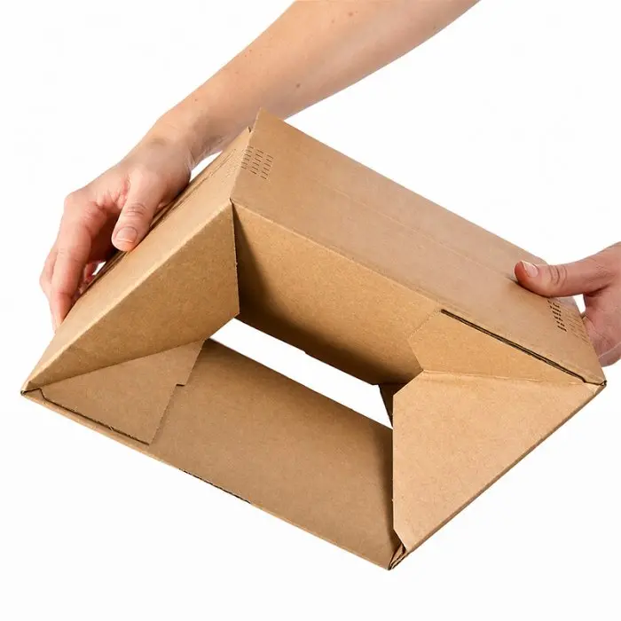 Cutii Cu Autosigilare ColomPac® Pentru Produse Fragile Dimensiune Interioara 260 x 220 x 130 mm, Dimensiune Exterioara 265 x ...