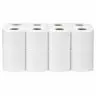 Horeca Toilet Paper, White, 3-Ply, Cellulose Material, White Color, Fragrance-Free, 16 Rolls/Pack