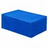 Multicolor Microfiber Cloths, Dimensions 40 x 40 cm, Blue, Weight 210 g/m2, 10 Pieces / Pack