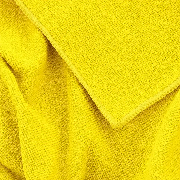 Multicolor Microfiber Cloths, Dimensions 40 x 40 cm, Color Yellow, Weight 210 g/m2, 10 pcs / Pack