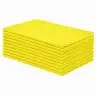 Multicolor Microfiber Cloths, Dimensions 40 x 40 cm, Color Yellow, Weight 210 g/m2, 10 pcs / Pack