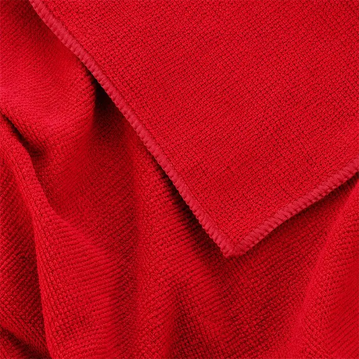 Multicolor Microfiber Cloths, Dimensions 40 x 40 cm, Color Red, Weight 210 g/m2, 10 pcs / Pack