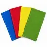 Multicolor Microfiber Cloths, Dimensions 40 x 40 cm, Color Red, Weight 210 g/m2, 10 pcs / Pack