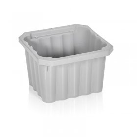 Lada Transport Pentru Lapte 406 x 406 x 265 mm, Material PP Virgin, Gri-Lazi Pentru Transport