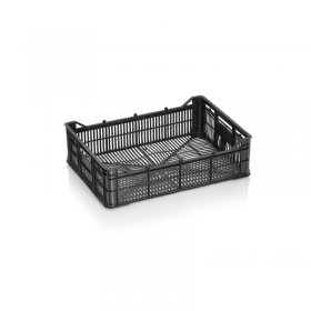 Lada Transport 406 x 290 x 115 mm, Uz Unic, Material PP Virgin, Neagra-Lazi Pentru Transport
