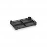 Raspberry Transport Crate 392 x 258 x 53 mm, Recycled PP Material, Black