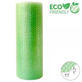 Folie Cu Bule Mari Eco Friendly Latime 1200 mm, Lungime 50 m, Grosime 110 my, Culoare Verde-Folie Cu Bule De Aer Mari