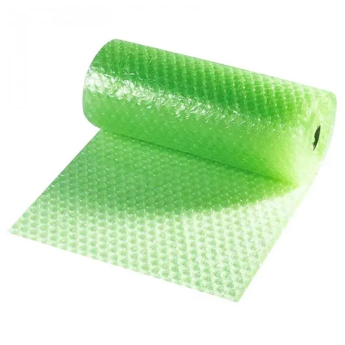Folie Cu Bule Mari Eco Friendly Latime 800 mm, Lungime 50 m, Grosime 120 my, Culoare Verde-Folie Cu Bule De Aer Mari