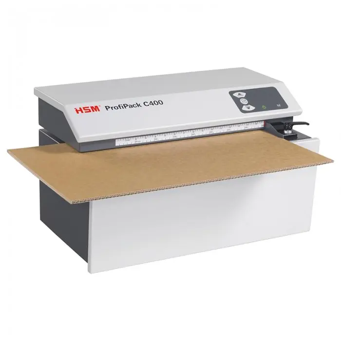 Tocator Carton HSM ProfiPack Model HSM C400, Latime Carton 415 mm, Grosime Carton 10 mm, Viteza de Taiere 135 mm/s, Putere 70...