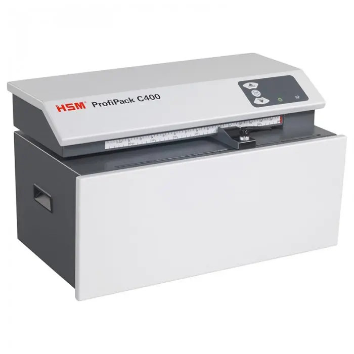 Tocator Carton HSM ProfiPack Model HSM C400, Latime Carton 415 mm, Grosime Carton 10 mm, Viteza de Taiere 135 mm/s, Putere 70...