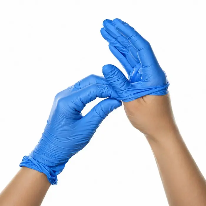 Manusi Nitril Nepudrate Blue-Articole Menaj Si Protectia Muncii