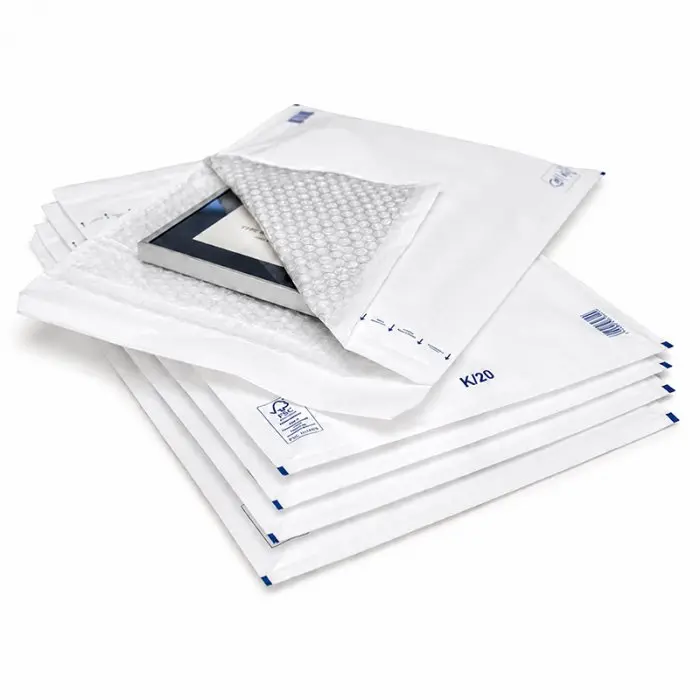 Plicuri Antisoc Din Hartie Dimensiune Interioara 350x470 mm, Dimensiune Exterioara 370 x 480 mm, Culoare Alb, Tip K20, Buc / ...