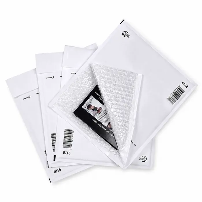 Plicuri Antisoc Din Hartie Dimensiune Interioara 220x265 mm, Dimensiune Exterioara 240 x 275 mm, Culoare Alb, Tip E15, Buc / ...