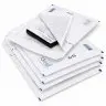 Plicuri Antisoc Din Hartie Dimensiune Interioara 220x265 mm, Dimensiune Exterioara 240 x 275 mm, Culoare Alb, Tip E15, Buc / ...