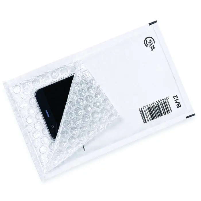 Plicuri Antisoc Din Hartie Dimensiune Interioara 120x215 mm, Dimensiune Exterioara 140 x 225 mm, Culoare Alb, Tip B12, Buc / ...