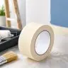 Banda Adeziva Mascare Lungime 45 m, Latime 48 mm, Temp Max °C 50, Material Hartie, Culoare Alb-Benzi Adezive Din Hartie
