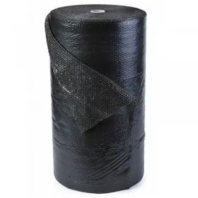 Folie Cu Bule Mici Neagra Latime 900 mm, Lungime 100 m, Straturi 2, Grosime 70 my-Folie Cu Bule De Aer Mici