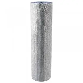 Folie Cu Bule Mici Aluminizata Latime 1200 mm, Lungime 34 m, Straturi 3, Grosime 80 my, Culoare Argintiu-Folie Cu Bule De Aer...