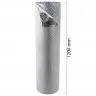 Folie Cu Bule Mici Aluminizata Latime 1200 mm, Lungime 34 m, Straturi 3, Grosime 80 my, Culoare Argintiu-Folie Cu Bule De Aer...
