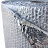 Folie Cu Bule Mici Aluminizata Latime 1200 mm, Lungime 34 m, Straturi 3, Grosime 80 my, Culoare Argintiu-Folie Cu Bule De Aer...