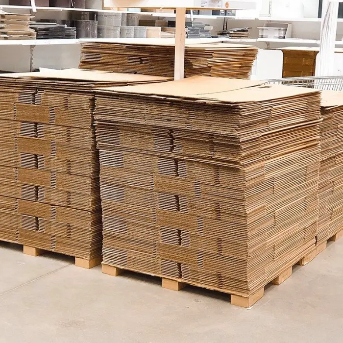 Cutii Carton Ondulat CO5, 700 x 650 x 420 mm, Natur, Buc / Pachet 10-Cutii Standard Din Carton
