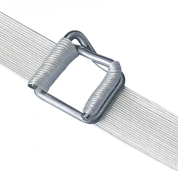 Metal Buckles for Strapping PES Band, Galvanized Surface, Width 13 mm, pcs / Pack of 1000