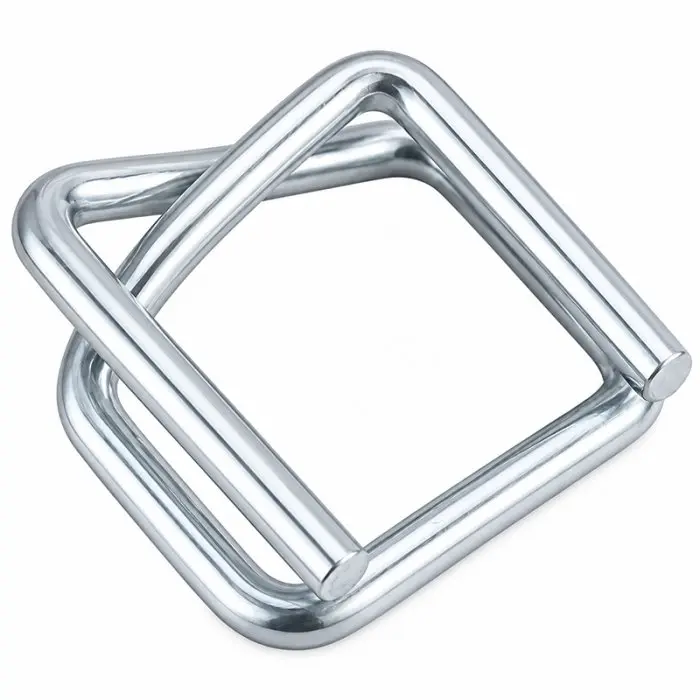 Metal Buckles for Strapping PES Band, Galvanized Surface, Width 13 mm, pcs / Pack of 1000