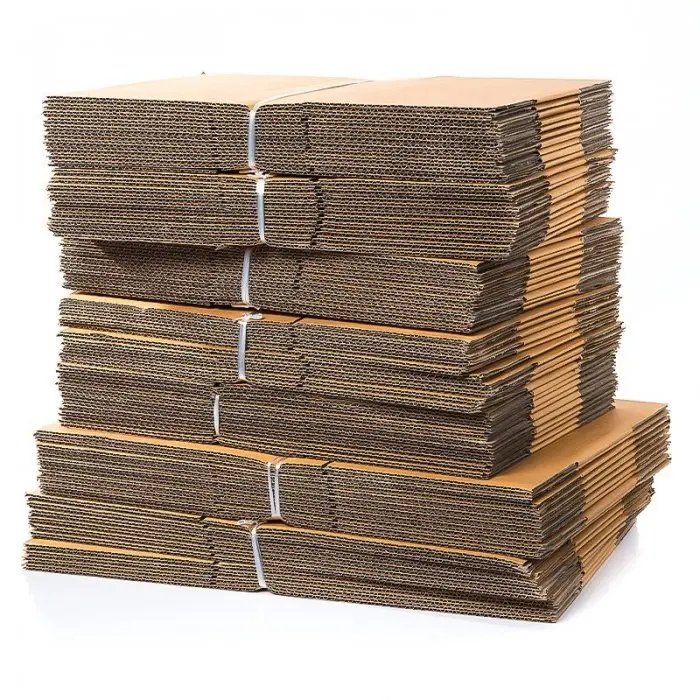 Cutii Carton Ondulat CO3, 300 mm x 250 mm x 400 mm, Natur, Buc / Pachet 10-Cutii Standard Din Carton
